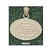 Fordham Rams Solid 10K Gold School Of Social Services Oval Pendant
