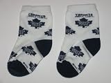 TORONTO MAPLE LEAFS Team Logo Cotton BABY BOOTIES.