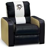 DreamSeat Pittsburgh Penguins NHL Leather Recliner