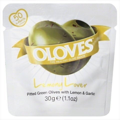 Oloves Olive Lemony Lover, 1.1 Oz, Pack Of 10 by Oloves