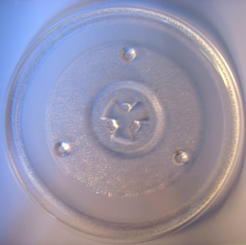 Mikrowellenteller / Drehteller / Glasteller für Mikrowelle # ersetzt Philips Mikrowellenteller # Durchmesser Ø 27,0 cm / 270 mm # Ersatzteller # Ersatzteil für die Mikrowelle # Ersatz-Drehteller # OHNE Drehring # OHNE Drehkreuz # OHNE Mitnehmer