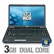 Toshiba Satellite L555D-S7930 TruBrite 17.3-Inch Black Laptop - 2 Hours 30 Minutes of Battery Life (Windows 7 Home Premium)