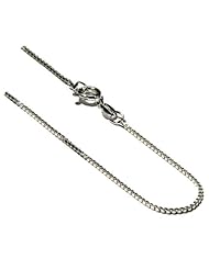 Attractive Sterling Silver 1 Mm Italian Box Link Chain Sizes 7 9 14 16 18 20 22 24 30 Inches