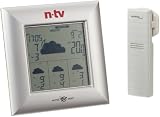 Technoline WD 4000 n-tv WetterDirekt Station silber 2-teilig