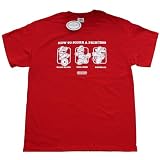 NINTENDO HOW TO SCORE A PRINCESS Red Cotton Licensed Tee at Blue Devil Clothing
