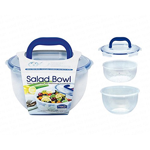 Cheap Lock & Lock 4 Litre Round Salad Bowl Buy Food Containers