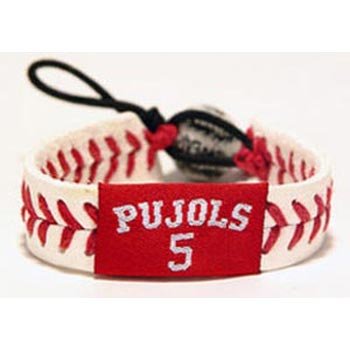 Albert Pujols St. Louis Cardinals Jersey Baseball Bracelet