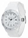 Madison New York Unisex-Armbanduhr Candy Time Silicon Analog Silikon wei&szlig; U4167