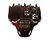 Parcelona France Paw Tortoise Shell Wide 2 1/4 inch Celluloid Side Slide In Yoga Hair Claw Clamp for Fine Hair