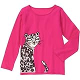 GYMBOREE(ジンボリー) レオパードトップ オーキッド トップス長袖Tシャツ 5歳【並行輸入】