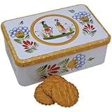 Ker Cadelac Butter Galettes in Quimper, 11.5-Ounce Tin