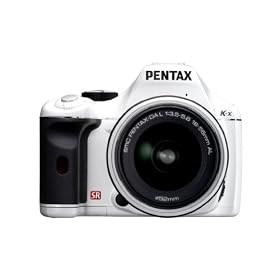 Pentax K-x Digital SLR Camera  (Single Lens Kit,18-55mm) - White