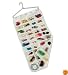 Hanging Pockets Organizer Jewelry Accessory 80 Pocket (42Lx18) Premium Canvas by Whitney Design