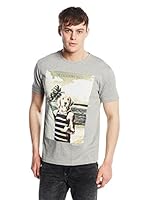 Springfield Camiseta Manga Corta (Gris Claro)