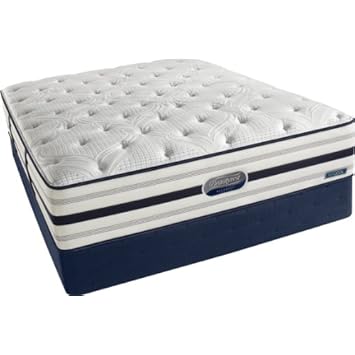 Beautyrest Recharge World Class Manorville Plush Mattress Set, Queen
