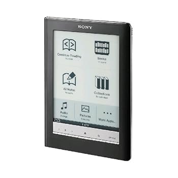 Sony Reader Touch Edition - livre électronique à portée de main avec écran tactile 6