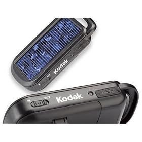 Kodak KS100 Portable solar/USB battery charger plus two
