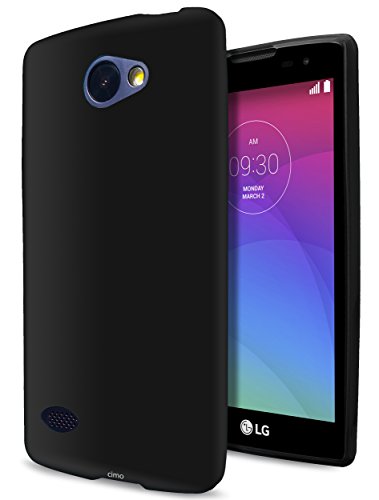 LG Lancet Case, Cimo [Grip] Premium Slim Fit Flexible TPU Case for LG Lancet (2015) - Black