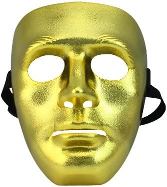 Melody Venetian Mardi Gras Masquerade Ball Party Hip- Hop JabbaWockeeZ top grade Mask (Gold)