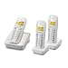 Siemens - Gigaset AC260 Trio - Telephone fixe sans fil Dect - Mains libres - Blanc