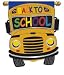 School Bus Garden Flag Banner 13 X 18