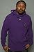 LRG The Red Rock Zip Up Hoody in Purple hood ,Sweatshirts for Men