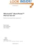 Microsoft SharePoint Portal Server: Building Knowledge Sharing Applications