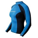 NRS WaveLite Shirt Rash Guard -Womens L/S- XS