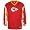 Men's Kansas City Chiefs L/S Deluxe 'Fullback' Jersey - M