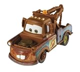 Cars 2 Collector Double Decker Bus, Mater, and Lightning McQueen Vehicle 3-Pack