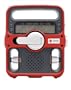 Et�n American Red Cross ARCFR600R Solarlink Digital AM/FM/SW/NOAA S.A.M.E. Weather Radio with Flashlight, Siren, Solar and CellPhone Charger (Red)