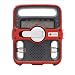 Et�n American Red Cross ARCFR600R Solarlink Digital AM/FM/SW/NOAA S.A.M.E. Weather Radio with Flashlight, Siren, Solar and CellPhone Charger (Red)