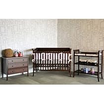 Hot Sale Baby Mod Ava Complete 5-Piece Nursery Set in Espresso