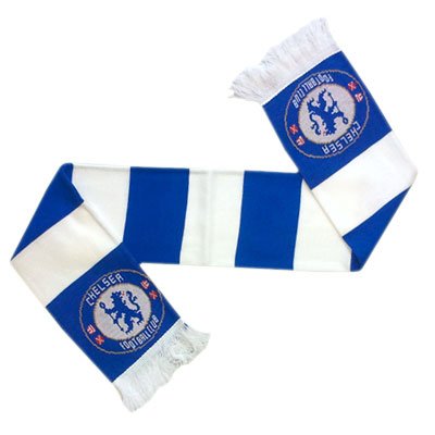 Chelsea FC - Official Crest Bar Scarf