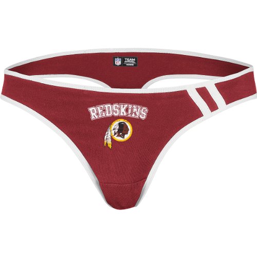 NFL Washington Redskins Womens Mystic Memory III Thong Large