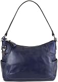 Fossil Handbag - Claudia Rain Top Zip (Color: Blue)