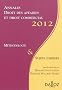 Annales droit des affaires et droit commercial : M�thodologie & sujets corrig�s