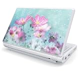 Flower Springs Decorative Skin Cover Decal Sticker for MSI Wind U100 Netbook Laptop