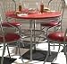 Price Comparison : Red Soda Shoppe Round Table