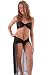 How To Measure Bra Sizes : SeXy Lace Bra Thong Skirt 3 Piece Set Red or Pink