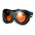 Big Ben Goggles Matte Black Frame Orange Tint Lenses
