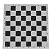 WE Games Tournament Chess Board, Vinyl Travel Chess Mat with Algebraic Notation, Portable Chess Board for Kids and Adults, Single Player Chess Mat for Practicing Chess Openings, 20 in x 20 in