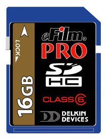 Delkin Devices DDSDPRO216GB 16GB Class 6 Memory Card