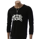 Mens Casual Crewneck Long Sleeve T shirt (DJ09)