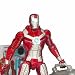Marvel Iron Man 2 Movie Collection: Iron Man Mark V Suitcase Action Figure - 4 Inch