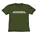 Voices Aren'T Real - Military Green S/S Adult T-Shirt For Men