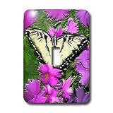 Dinzas Art Animals - Butterfly - Light Switch Covers - single toggle switch
