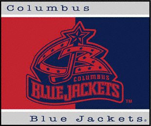 Buy Columbus Blue Jackets 60x50 Team Blanket by Biederlack