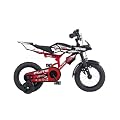 Flite Moto-GP Boys Play Bike - Black/Red, 12 Inch