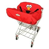 ABC Fun Pads Sesame Street Elmo Shopping Cart Cover - As Shown